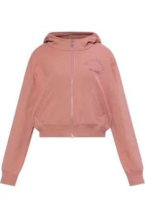 Dolce & Gabbana Dames, Sweatshirts & Hoodies, Roze, Maat: XS Katoen