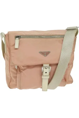 Prada Dames, Pre-owned, Roze, Maat: ONE Size Nylon