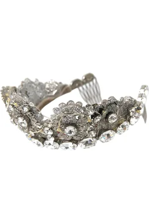Dolce & Gabbana Dames, Accessoires, Grijs, Maat: ONE Size Katoen