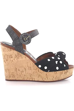 Dolce & Gabbana Dames, Schoenen, Zwart, Maat: 35 1/2 EU