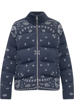 Alanui Heren, Jassen, Blauw, Maat: M Wol