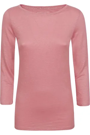 Majestic Dames, Tops, Roze, Maat: L Linnen
