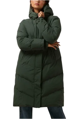 Elvine Dames, Mantels, Groen, Maat: XL