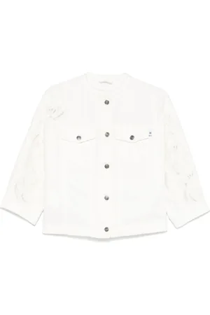 ERMANNO SCERVINO Dames, Jassen, Wit, Maat: S