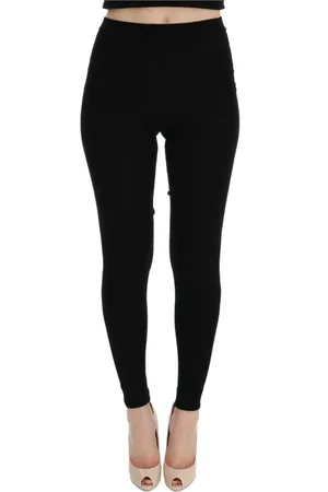 Dolce & Gabbana Dames, Broeken, Zwart, Maat: M Kasjmier