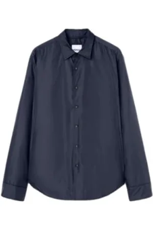 Aspesi Dames, Blouses & Shirts, Blauw, Maat: XL
