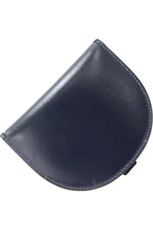 Hermès Dames, Pre-owned, Blauw, Maat: ONE Size Leer