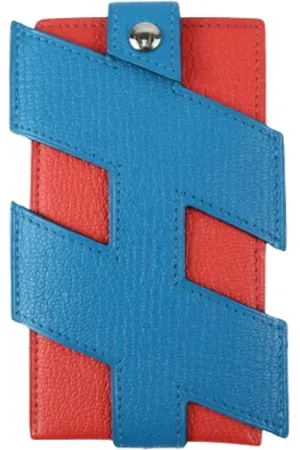 Hermès Dames, Pre-owned, Blauw, Maat: ONE Size Leer