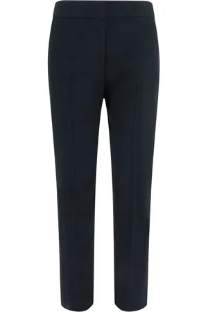 Alexander McQueen Dames, Broeken, Zwart, Maat: L