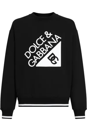 Dolce & Gabbana Heren, Sweatshirts & Hoodies, Zwart, Maat: S Katoen
