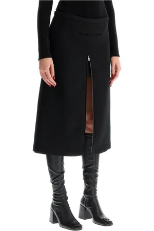 Courrèges Dames, Rokken, Zwart, Maat: XS Poliester