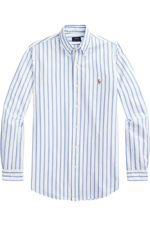 Ralph Lauren Heren, Overhemden, Blauw, Maat: 2XL