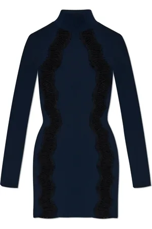 Stella McCartney Dames, Jurken, Blauw, Maat: XS Viscose