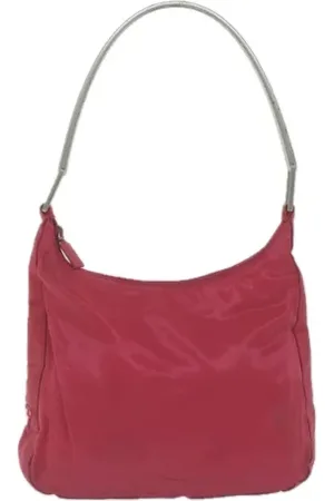 Prada Dames, Pre-owned, Roze, Maat: ONE Size Nylon
