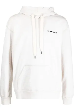Isabel Marant Heren, Sweatshirts & Hoodies, Wit, Maat: XL Katoen