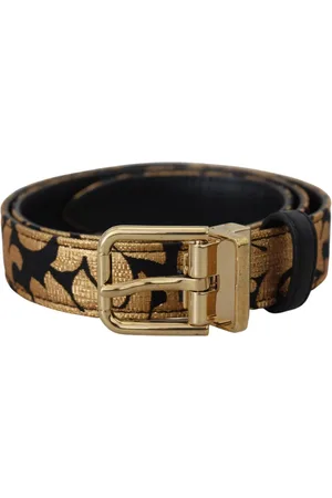 Dolce & Gabbana Dames, Accessoires, Veelkleurig, Maat: 75 CM Leer