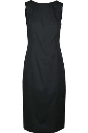 Max Mara Dames, Jurken, Zwart, Maat: L Katoen