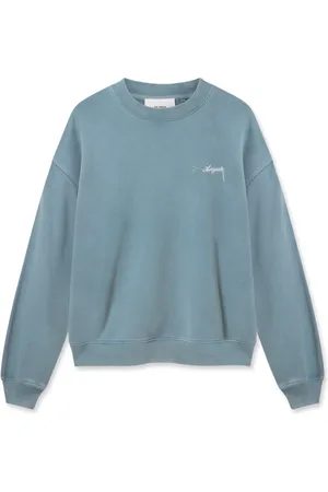 Axel Arigato Heren, Sweatshirts & Hoodies, Blauw, Maat: M Katoen