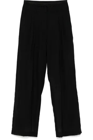 Helmut Lang Dames, Broeken, Zwart, Maat: XS Wol
