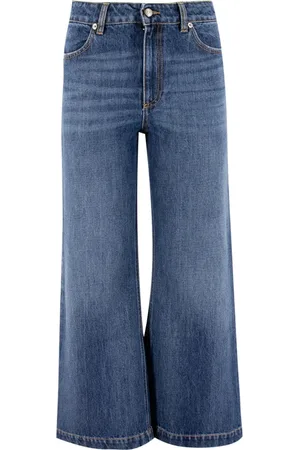 ANTONELLI Dames, Jeans, Blauw, Maat: S Katoen