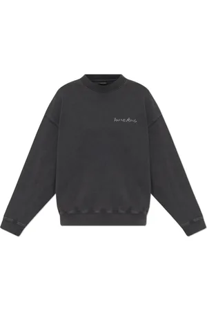 ANINE BING Dames, Sweatshirts & Hoodies, Grijs, Maat: XS Katoen