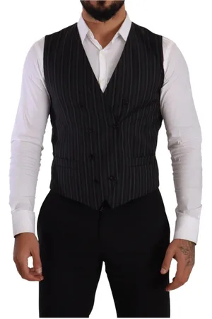 Dolce & Gabbana Heren, Pakken, Grijs, Maat: M Zijde