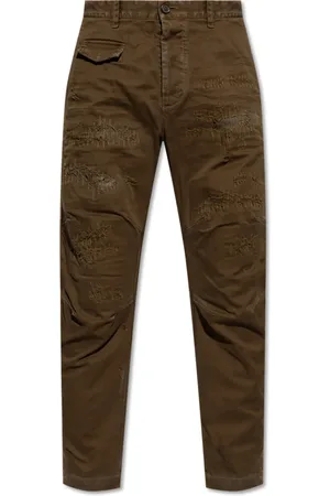 Dsquared2 Heren, Broeken, Bruin, Maat: 2XL Katoen