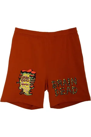 Brain Dead Heren, Korte broeken, Oranje, Maat: S Jersey