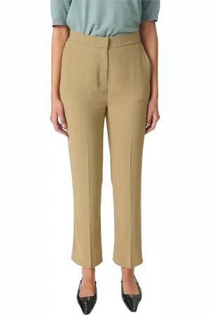 Soaked in Luxury Dames, Broeken, Bruin, Maat: XL