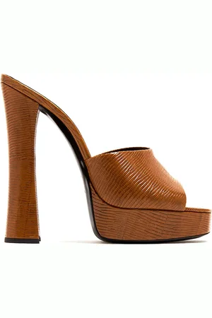Saint Laurent Dames, Schoenen, Bruin, Maat: 35 EU