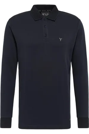 Carlo Colucci Heren, Tops, Blauw, Maat: M