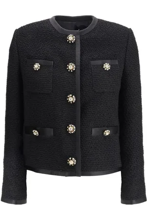 Dolce & Gabbana Dames, Jassen, Zwart, Maat: L Fleece