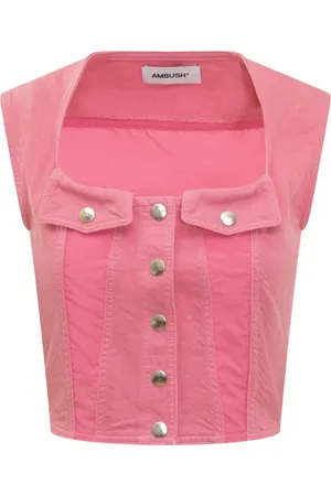 AMBUSH Dames, Jassen, Roze, Maat: L Denim