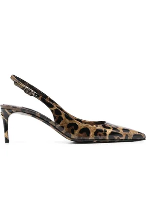 Dolce & Gabbana Dames, Schoenen, Bruin, Maat: 37 EU Leer
