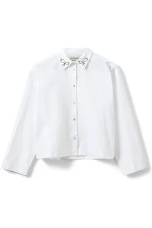 Sofie Schnoor Dames, Blouses & Shirts, Wit, Maat: L