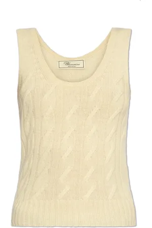 BLUMARINE Dames, Truien, , Maat: L Wol