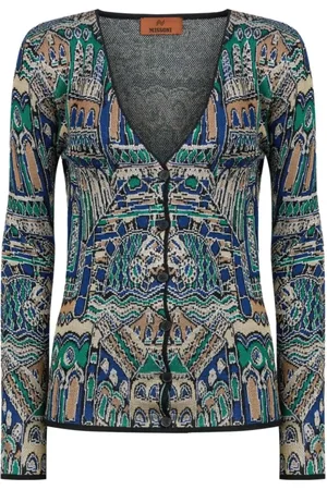 Missoni Dames, Truien, Veelkleurig, Maat: M Wol