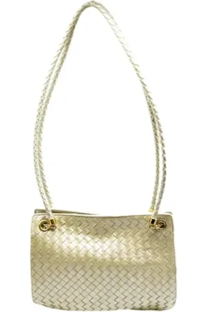Bottega Veneta Dames, Pre-owned, Geel, Maat: ONE Size Leer