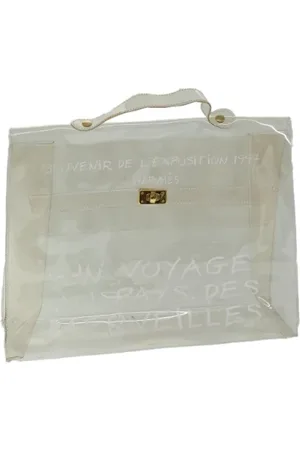 Hermès Dames, Pre-owned, Wit, Maat: ONE Size Vinyl