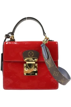 LOUIS VUITTON Dames, Pre-owned, Rood, Maat: ONE Size Leer