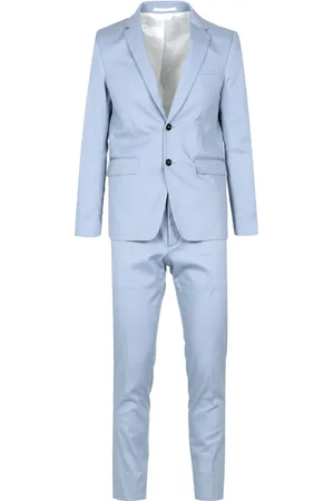 Mauro Grifoni Heren, Pakken, Blauw, Maat: XL Katoen