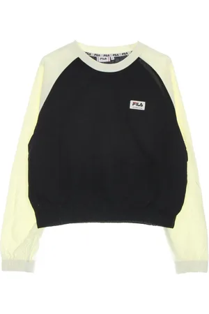Fila Heren, Sweatshirts & Hoodies, Zwart, Maat: XS Katoen