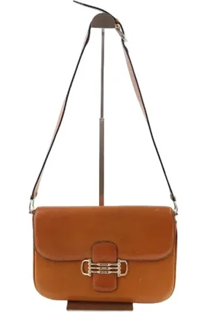 Céline Dames, Pre-owned, Bruin, Maat: ONE Size Leer