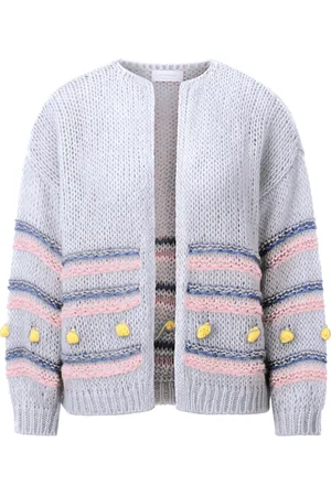 Rich & Royal Dames, Truien, Blauw, Maat: S Wol