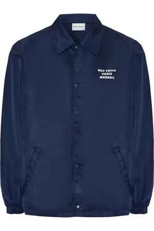Drôle de Monsieur Heren, Overhemden, Blauw, Maat: S