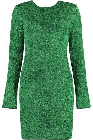 Givenchy Dames, Jurken, Groen, Maat: XS Viscose