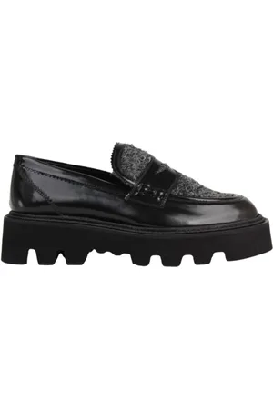 Pertini Dames, Schoenen, Zwart, Maat: 36 EU Leer