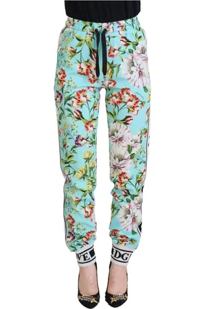 Dolce & Gabbana Dames, Broeken, Veelkleurig, Maat: 3XS Viscose