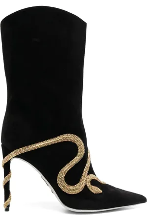 RENE CAOVILLA Dames, Schoenen, Zwart, Maat: 38 EU