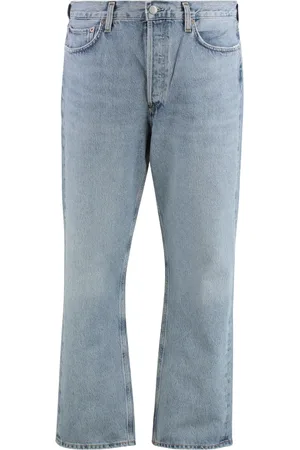 AGOLDE Heren, Jeans, Blauw, Maat: W34 Katoen